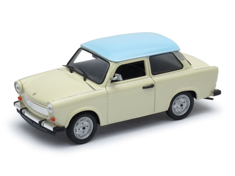 Welly Trabant 601 1:24 béžový s modrou střechou